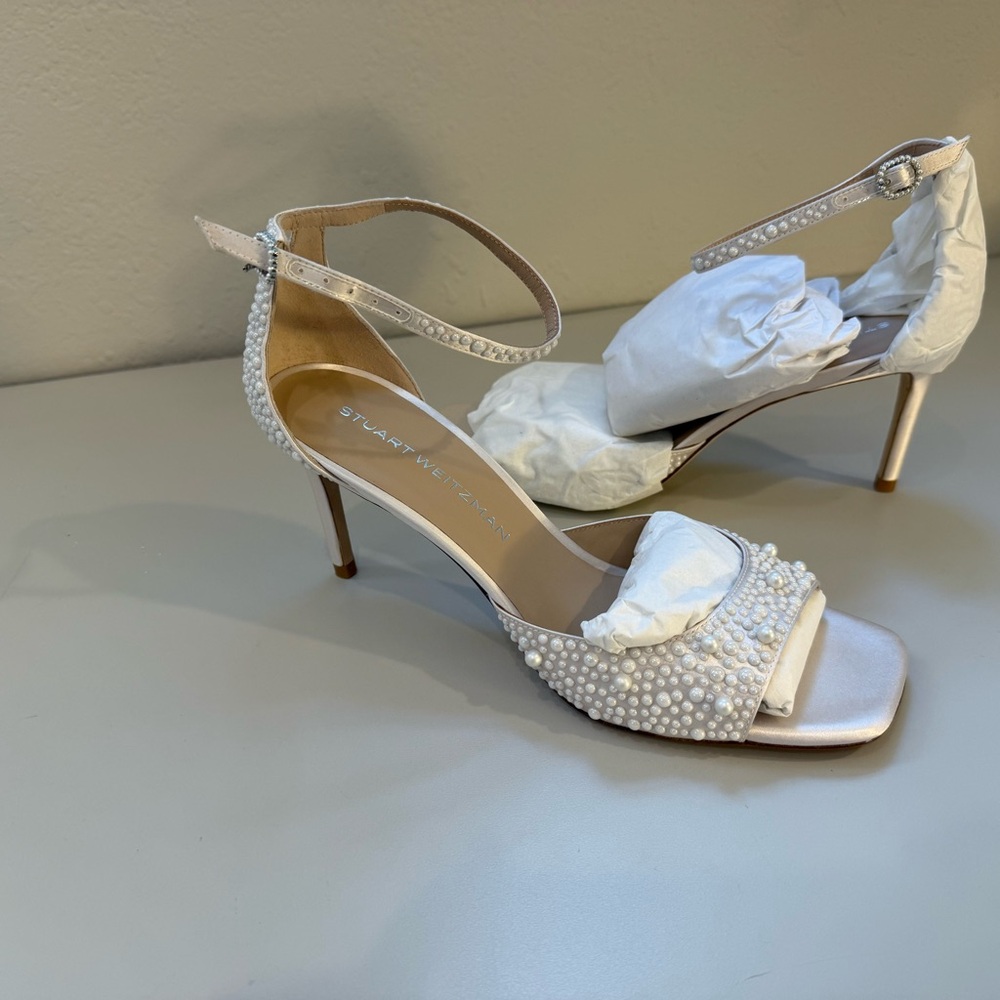 Stuart Weitzman BLISS 75 SANDAL 9.5 NWT and Box